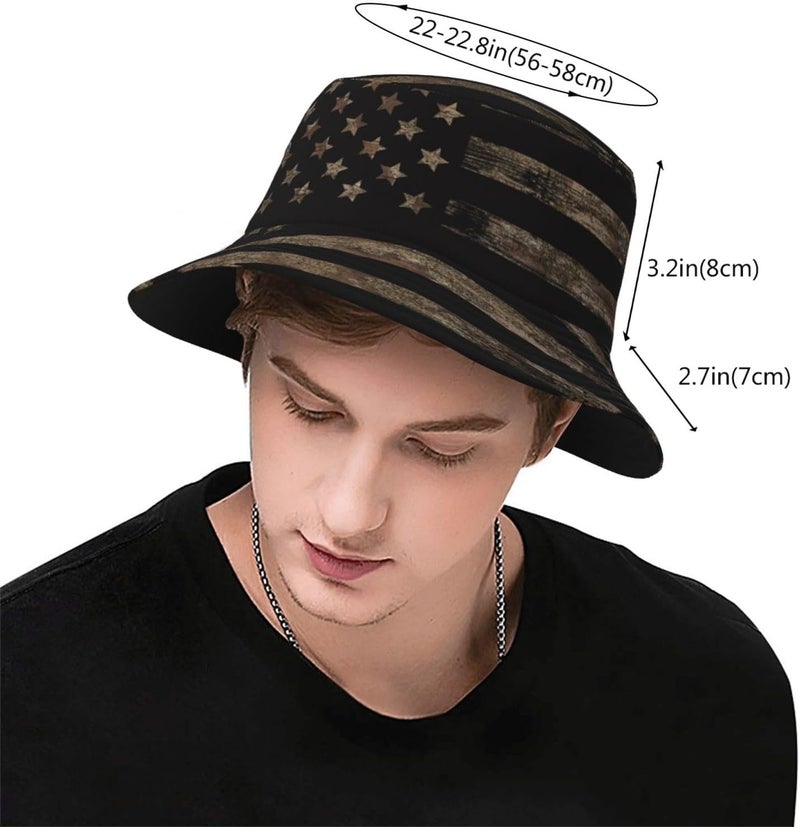 JIEKENMO Bucket Hats Fashion Sun Cap Packable Outdoor Fisherman Hat for Women and Men - Image 2
